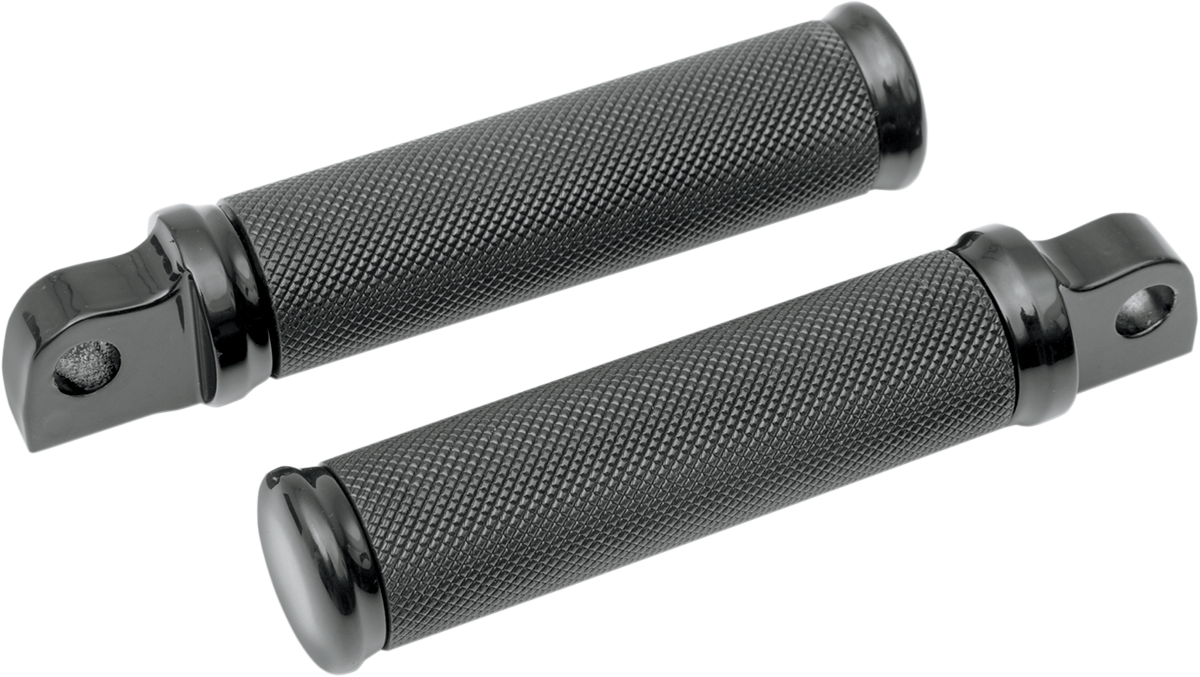 DRAG SPECIALTIES Hotop Designs Footpegs - Knurled - Black