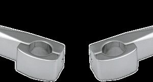 RIVCO PRODUCTS Adjustable Frame Mount Peg - Chrome - 1.5"