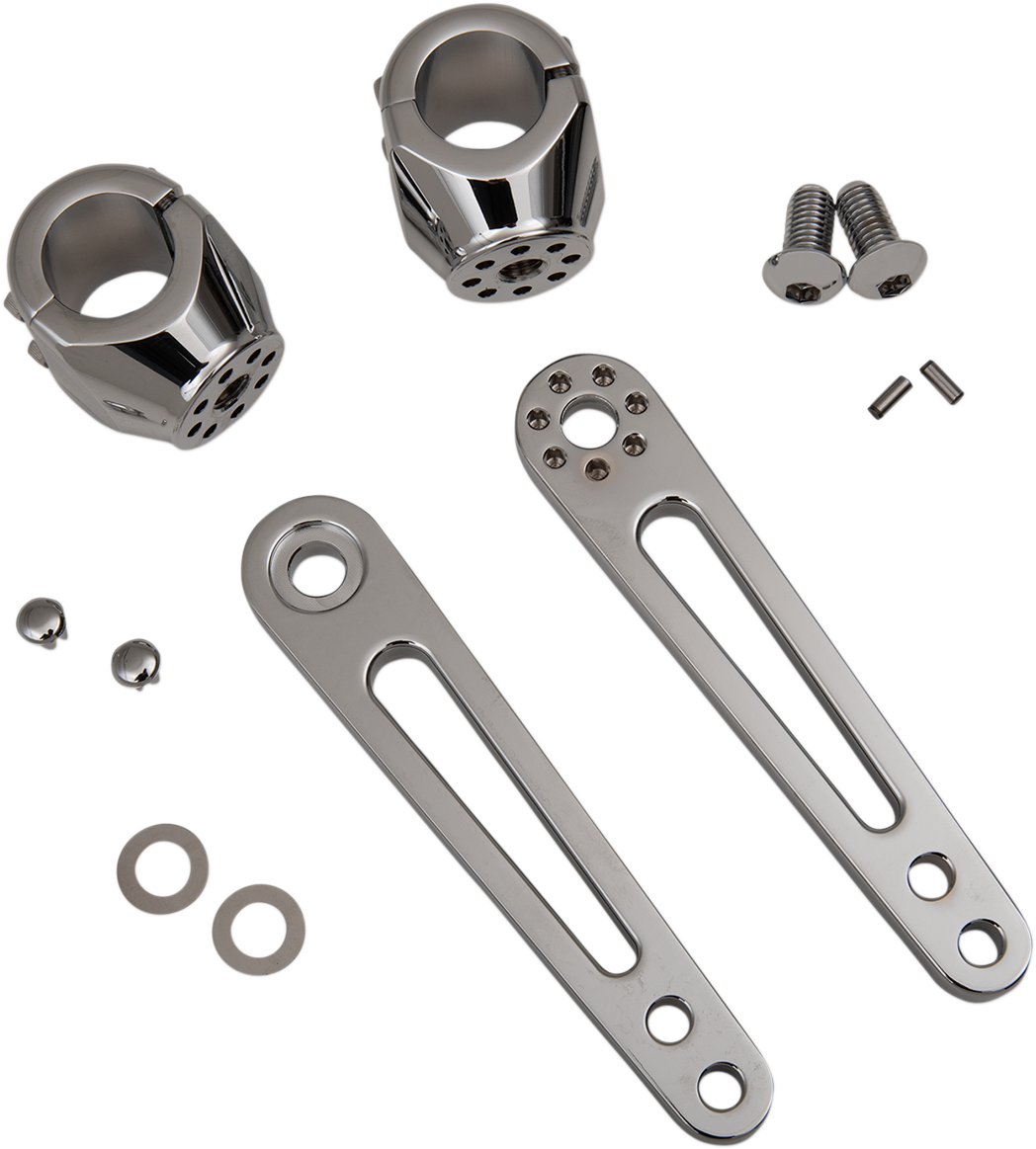 PERFORMANCE MACHINE (PM) Mid Control - Black - Softail - Image 2