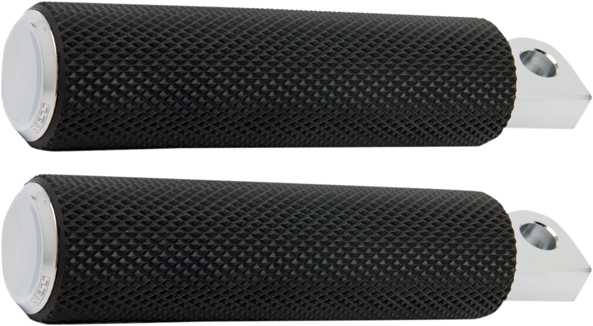 ARLEN NESS Foot Pegs - Knurled - Chrome