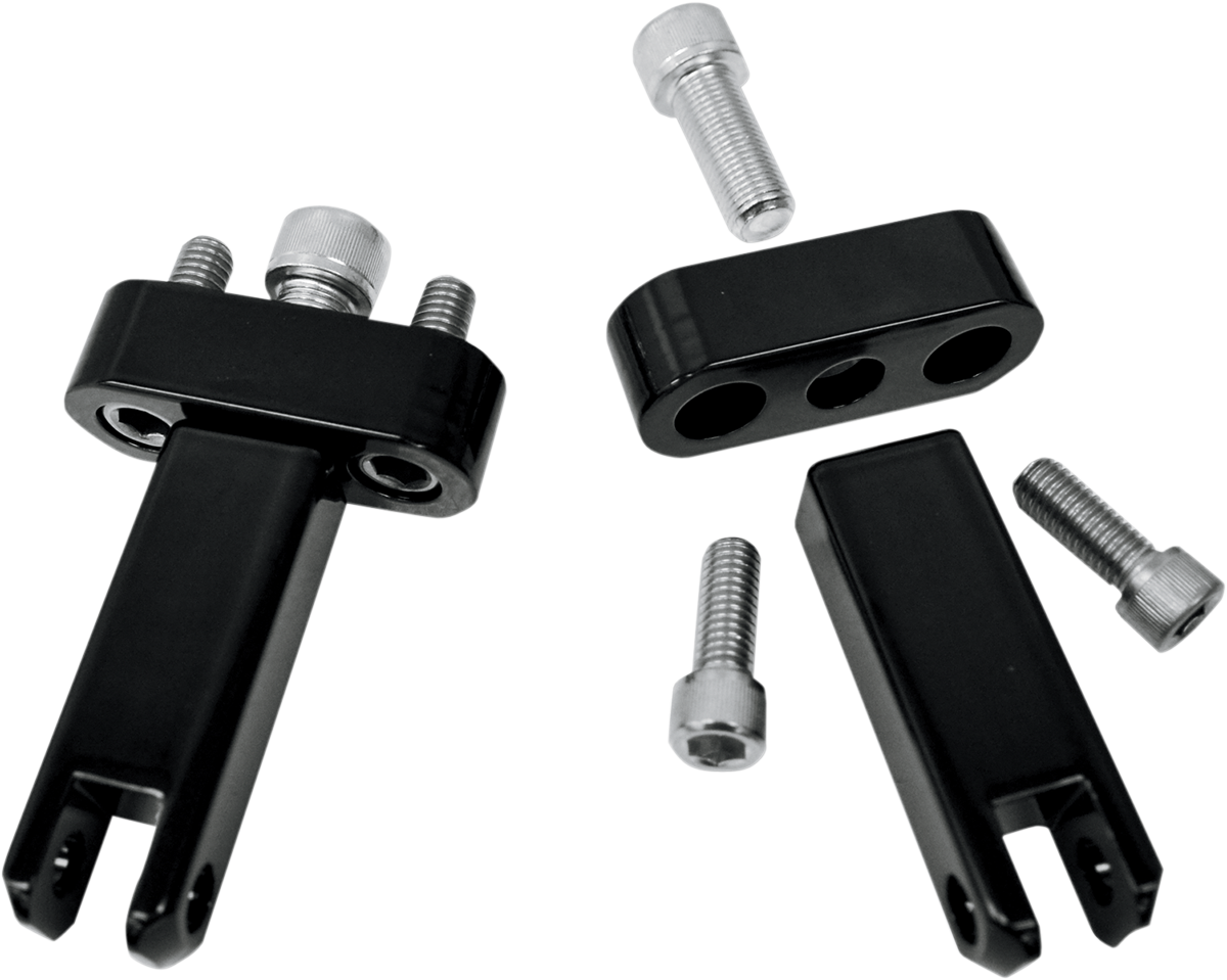 ARLEN NESS Passenger Air Trax Footpegs - Black - FL/FX '18-'25 - Image 2