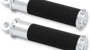 ARLEN NESS Foot Pegs - Beveled - Chrome