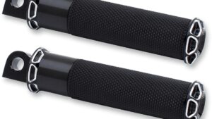 ARLEN NESS Foot Pegs - Beveled - Black