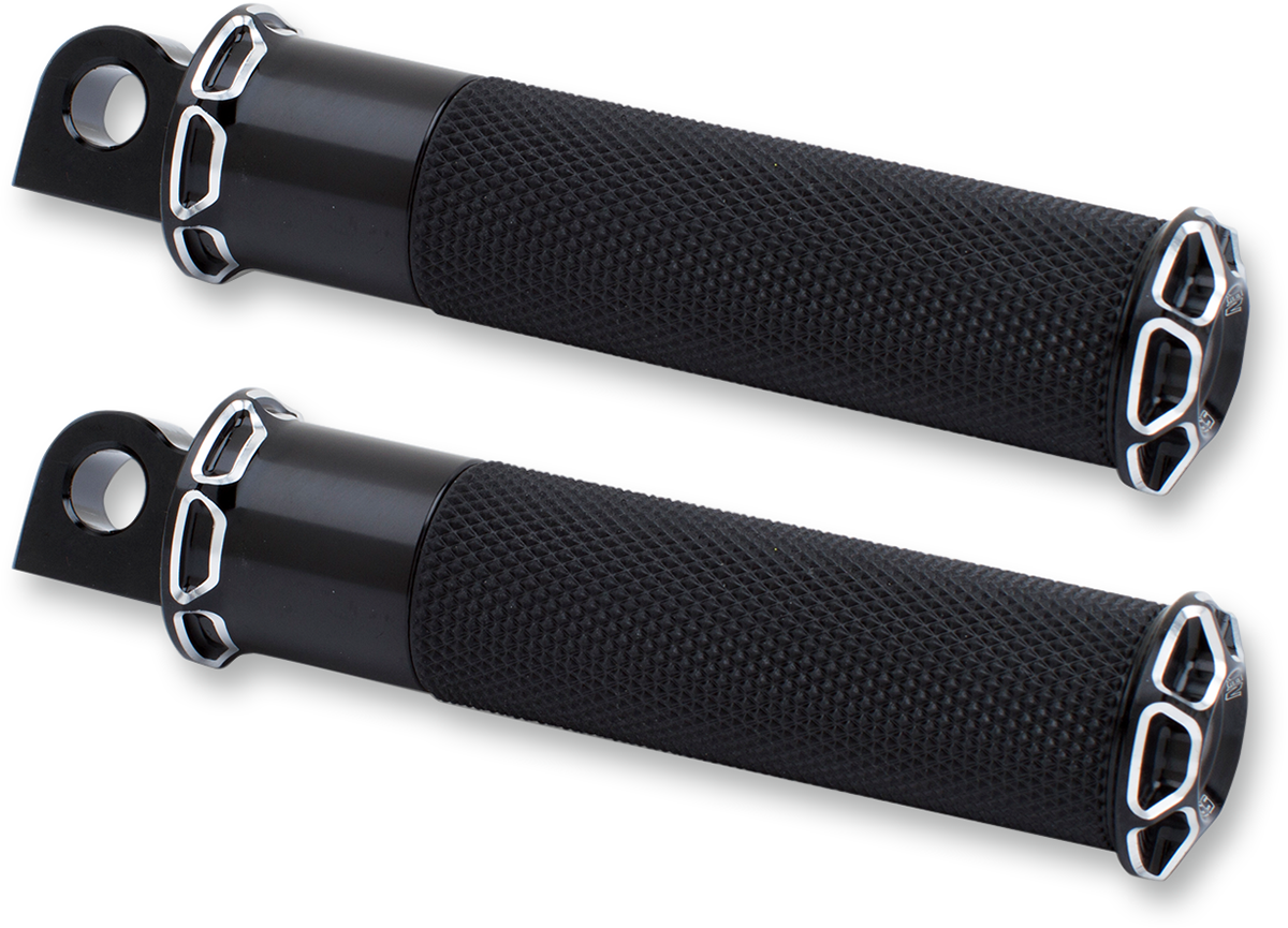 MOOSE OFFROAD Hybrid Footpegs - 1/2" Offset - Kawasaki/Suzuki - Image 2