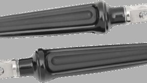 PERFORMANCE MACHINE (PM) Contour Foot Pegs - Black - Passenger