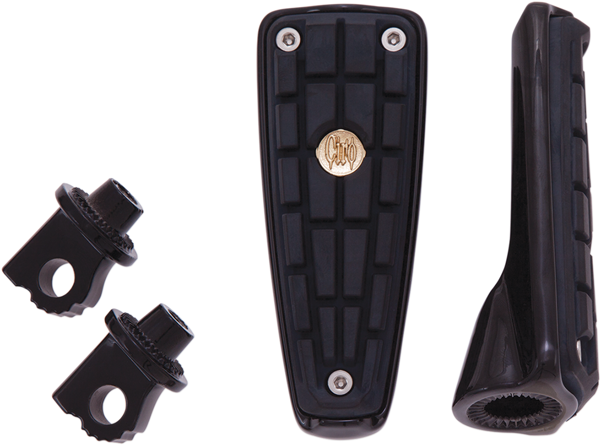 CIRO CMX Foot Pegs - Black - with Mount
