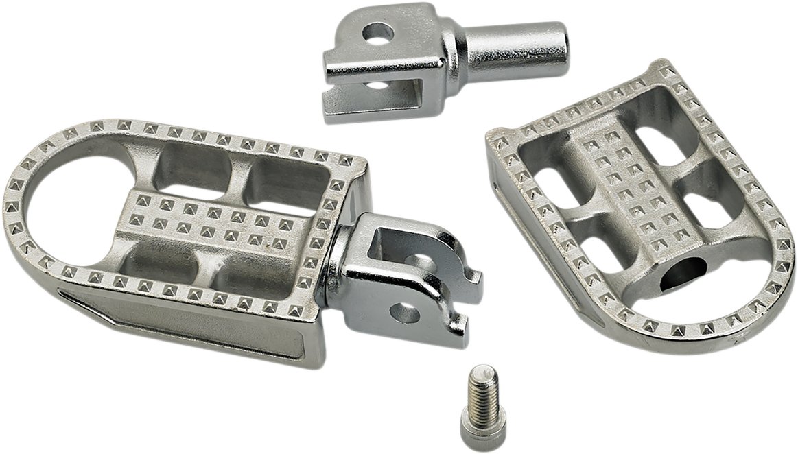 DRAG SPECIALTIES Passenger Peg Mounts - Black - FLH/FLT - Image 2