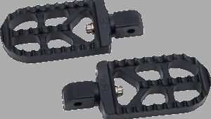 JOKER MACHINE Serrated Foot Pegs - Black - Long