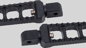 JOKER MACHINE Serrated Foot Pegs - Black - Narrow