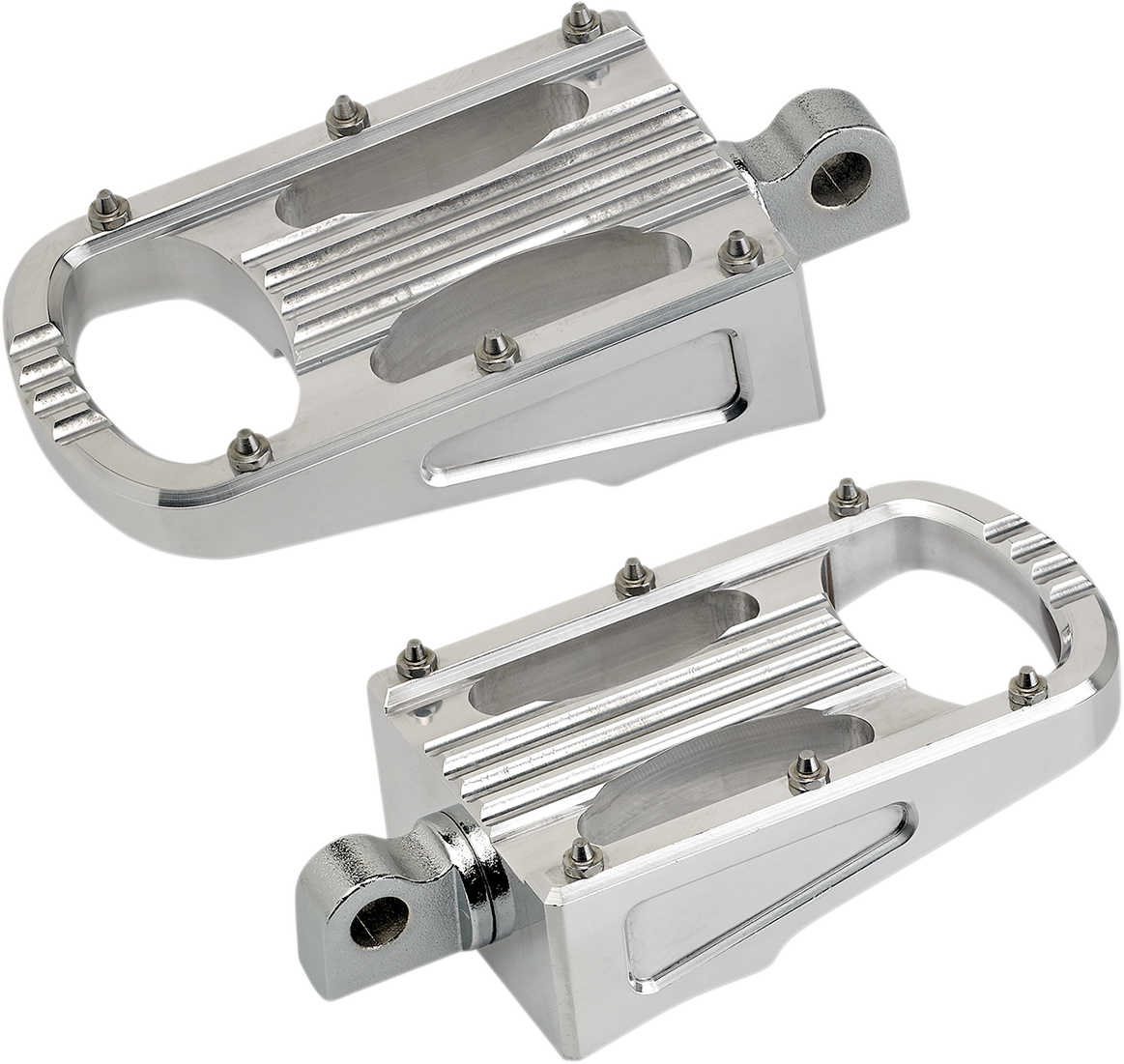 BILTWELL Punisher Foot Pegs - Polished - XL