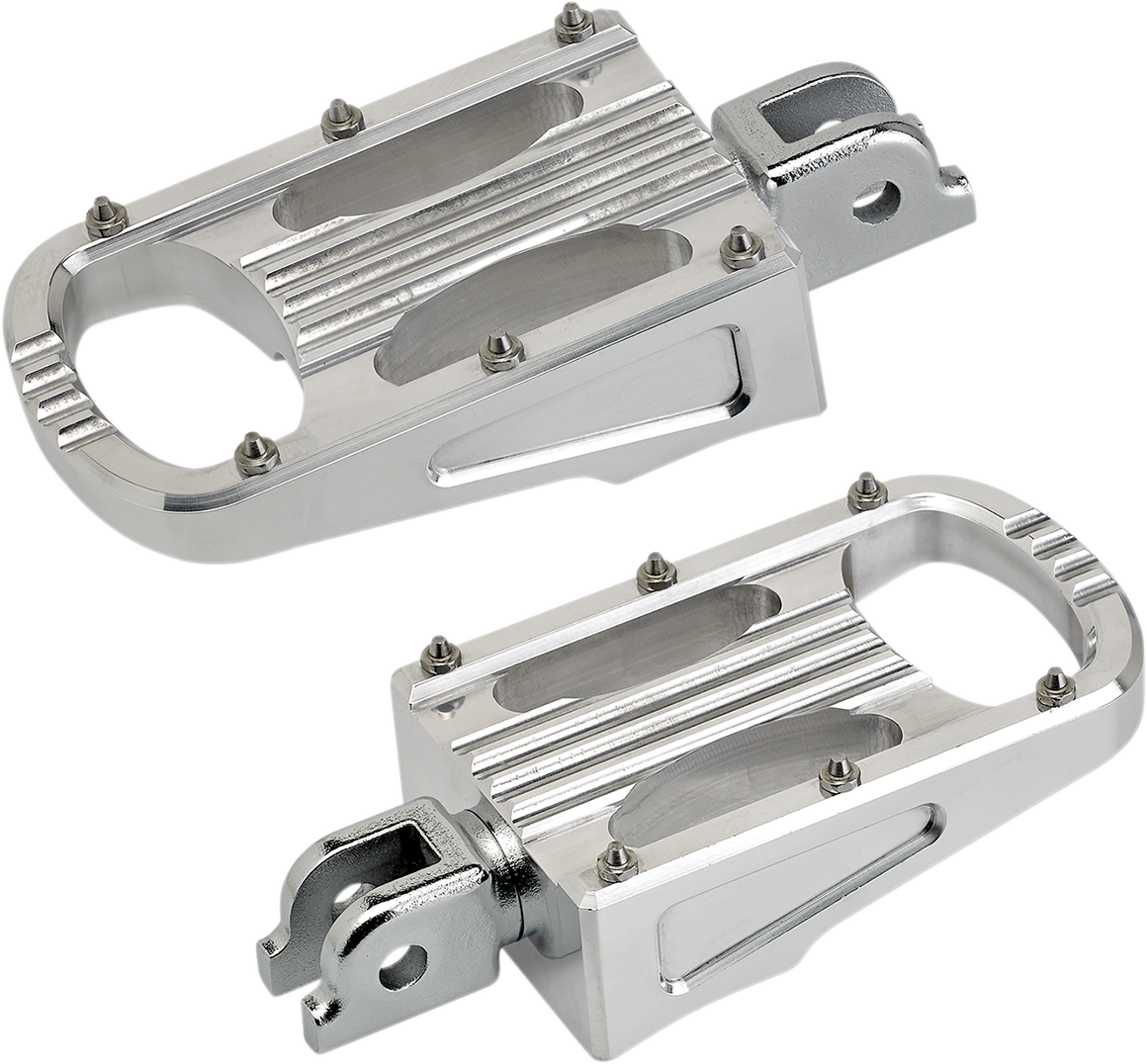 BILTWELL Punisher Foot Pegs - Polished - Softail