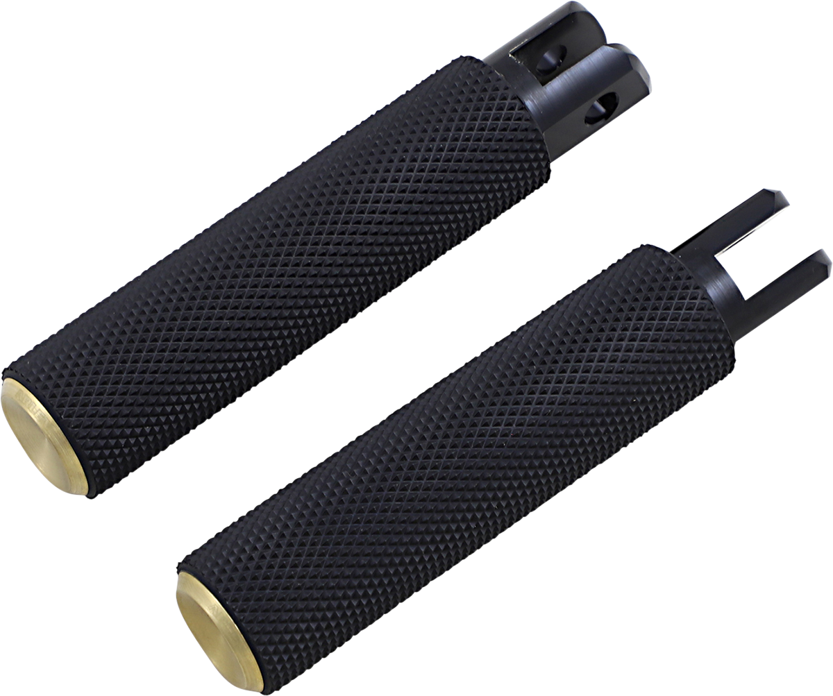 ARLEN NESS Knurled Footpegs - Brass - FX/FL '18-'25