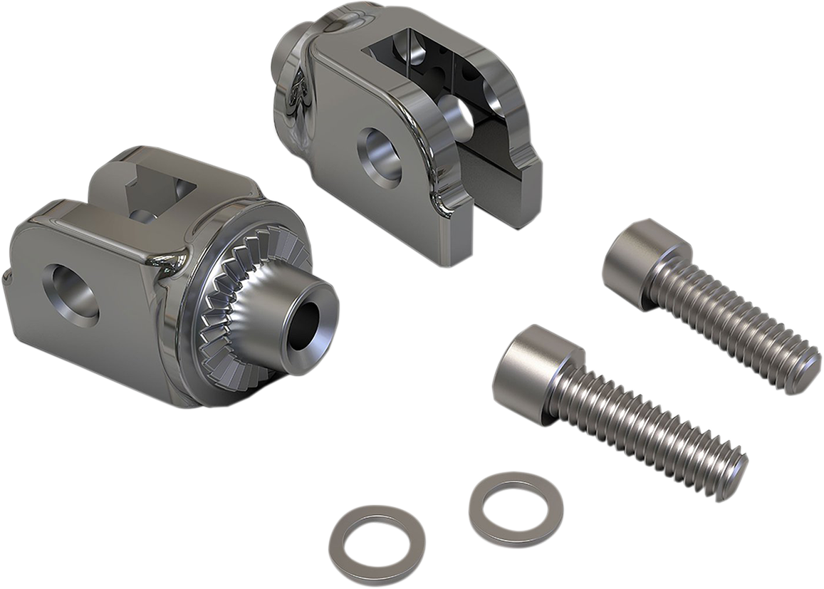 MOOSE OFFROAD Brake Pedal - Blue - Husqvarna - Image 2