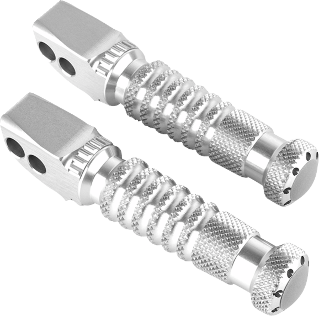 GILLES TOOLING Sport Foot Pegs - Driver - Silver