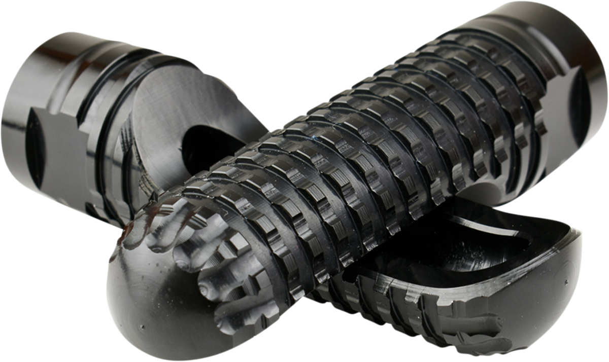 DRIVEN RACING TT Rearset Footpeg - Aluminum - Black