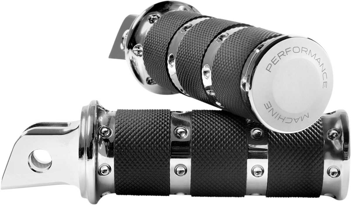 ARLEN NESS Diamond Footpegs - Male Mount - Red - Image 2