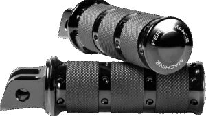 PERFORMANCE MACHINE (PM) Foot Pegs - Black - XLS - M8