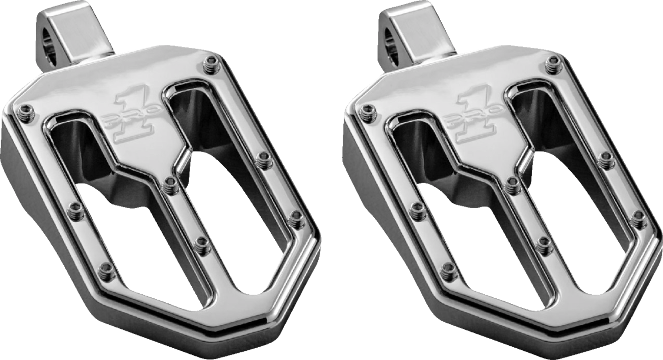 PRO-ONE PERF.MFG. Moto V1 Pegs - Male - Chrome