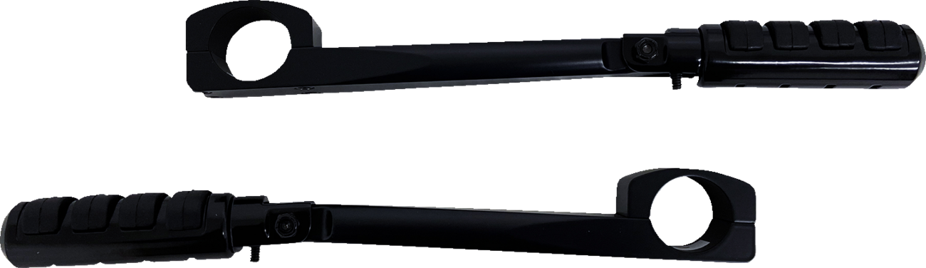 JOKER MACHINE Serrated Heel Pegs - Black - Indian - Image 2