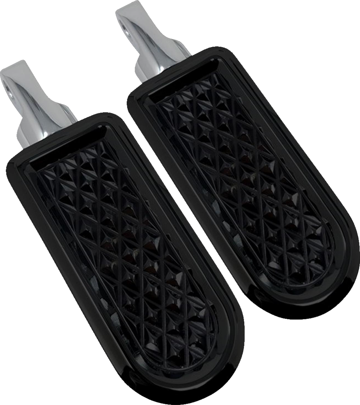 COVINGTONS Foot Pegs - Diamondback - Black