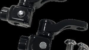 DRAG SPECIALTIES Passenger Peg Mount - Adjustable - Black