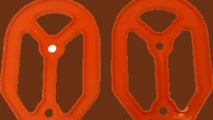 DRAG SPECIALTIES Qualifier Insert - Rubber - Orange