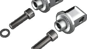 CIRO Peg Adapter - Passenger - Chrome - Indian