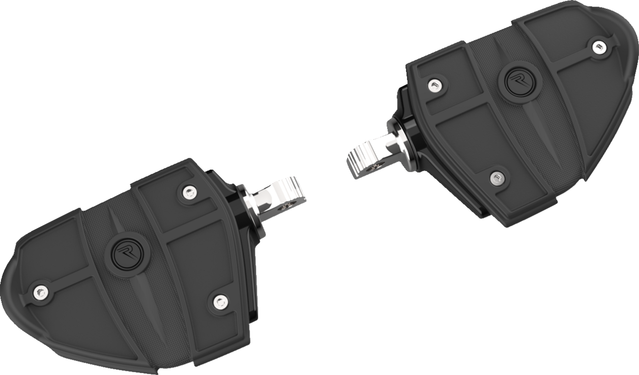 CIRO RydeCulture™ Foot Rests - Black - 1/2" Clevis Mount