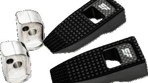 SLYFOX Speed Pegs - Black Anodized - Rear