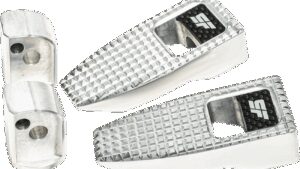 SLYFOX Speed Pegs - Silver Polished - Rear