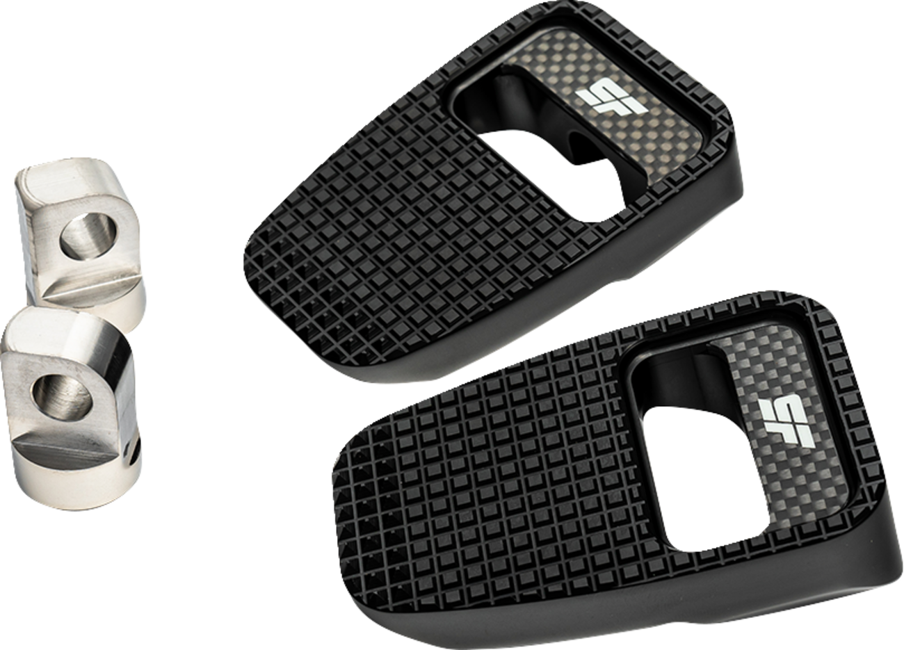 SLYFOX Foot Pegs - Black Anodized