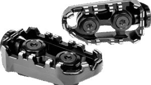 GILLES TOOLING Tech-X Enduro Foot Pegs - Driver - Black