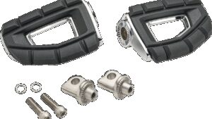 CIRO Chicane™ Foot Rests - Chrome