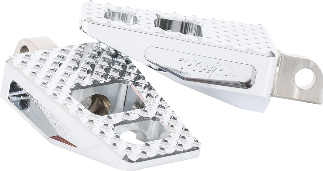 THRASHIN SUPPLY CO. P-54 Foot Pegs - Front/Rear - Chrome