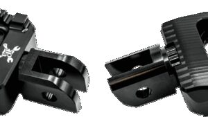 BURLY BRAND MX Evolution Driver Pegs - Black - Softail