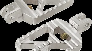 JOKER MACHINE Bear Claw Foot Pegs - Silver - Triumph