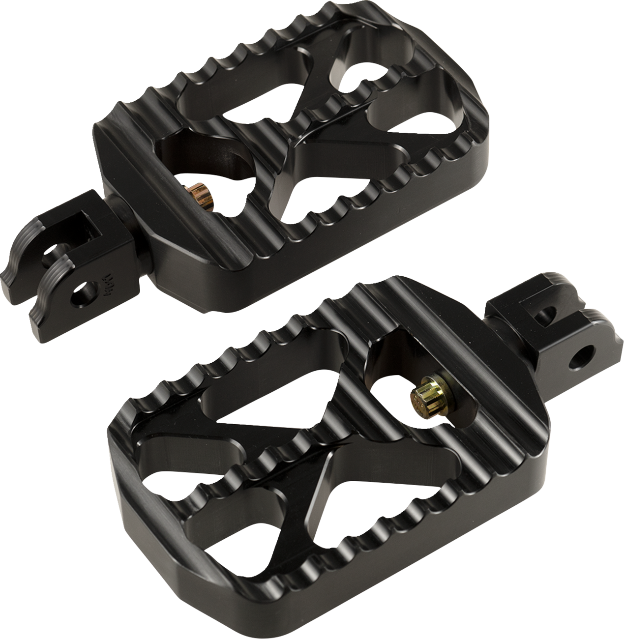 JOKER MACHINE Bear Claw Foot Pegs - Black - Harley-Davidson