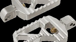 JOKER MACHINE Bear Claw Foot Pegs - Silver - Harley-Davidson