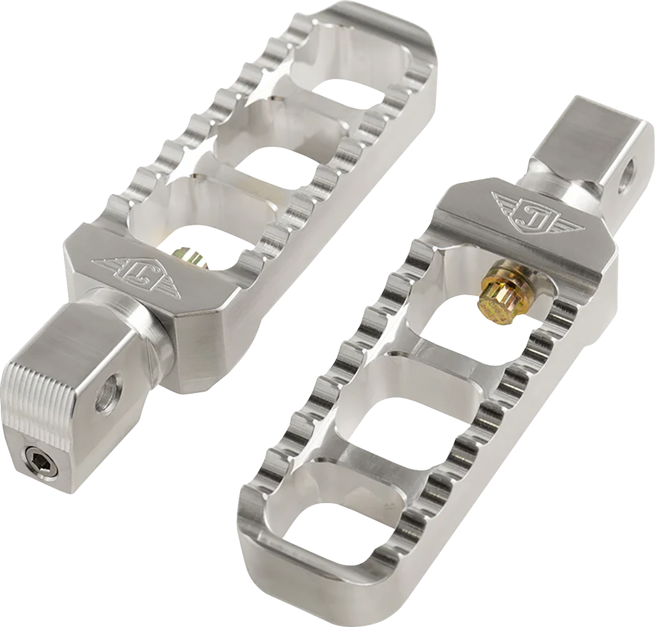 CIRO Twin Rail Foot Pegs - With Mount - Black - Image 2