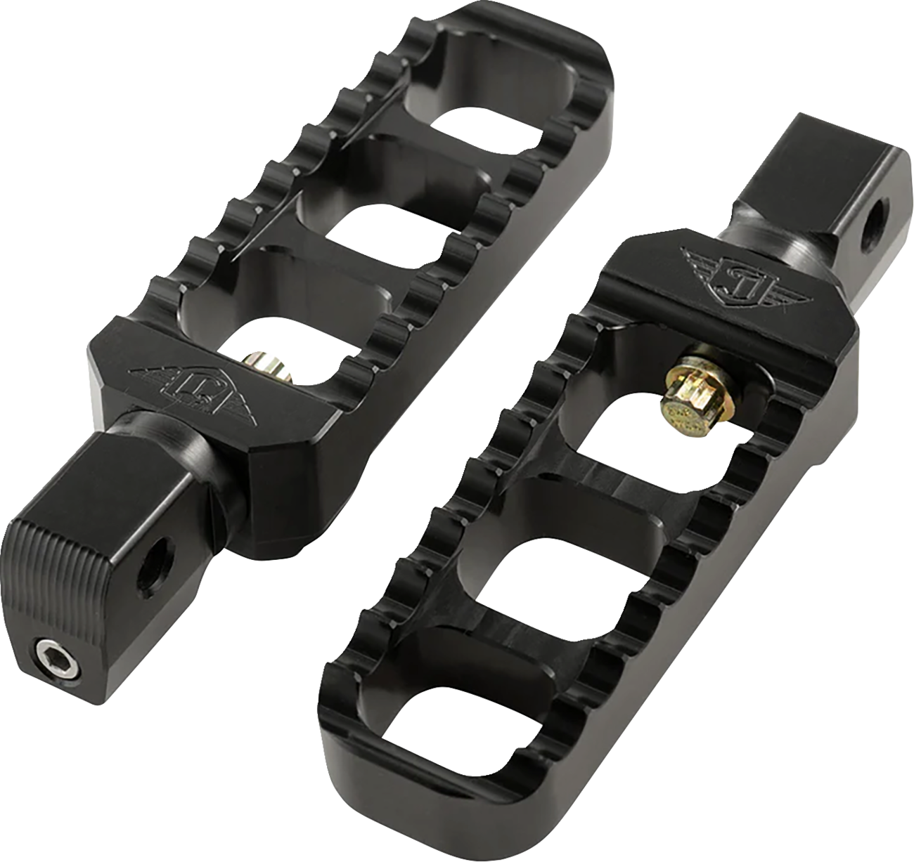 JOKER MACHINE Passenger Road Racing Pegs - Black - M8 Softail - Image 2