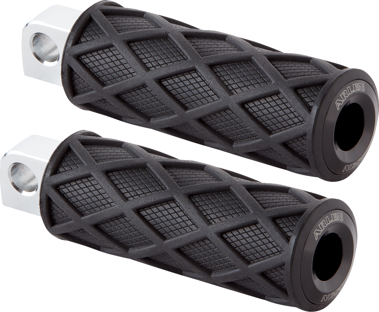 ARLEN NESS Diamond Footpegs - Passenger - Black