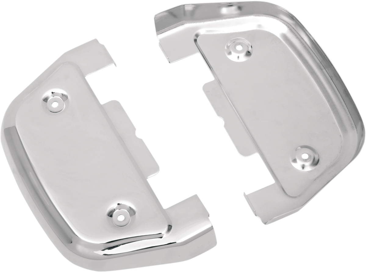 DRAG SPECIALTIES Passenger Floorboard Cover - Chrome - FL