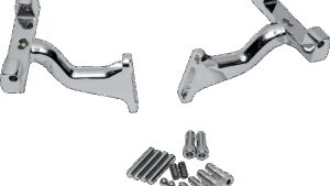 DRAG SPECIALTIES Passenger Footboard Mount - Chrome - Raised