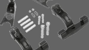 DRAG SPECIALTIES Passenger Floorboard Mount - Black - FL/FX