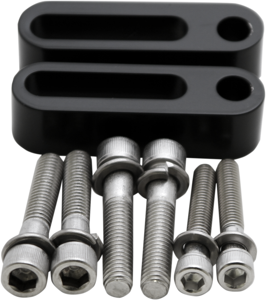 EMGO Front Foot Pegs - Silver - Honda - Image 2