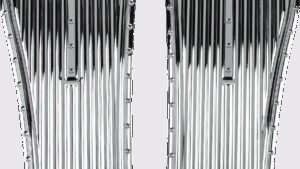 COVINGTONS Floorboards - Dimpled - Chrome