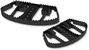 BURLY BRAND MX Passenger Floorboards - Black - FL