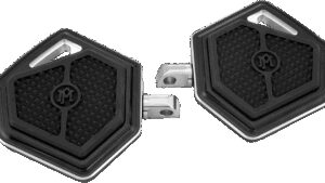 PERFORMANCE MACHINE (PM) Passenger Floorboards - Superlight - Black