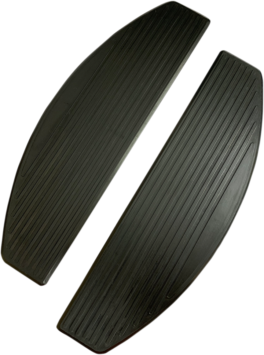 DRAG SPECIALTIES Floorboard Pads - Black - FLHC/FLSL