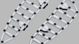 ARLEN NESS MX Driver Floorboards - Chrome